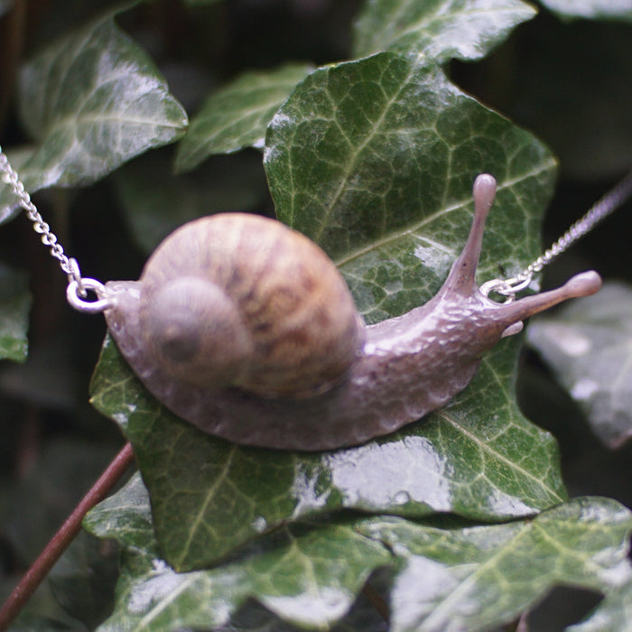 Snail Necklace