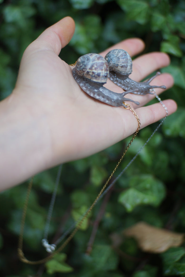 Snail Necklace