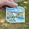 Snake River Canyon Sticker