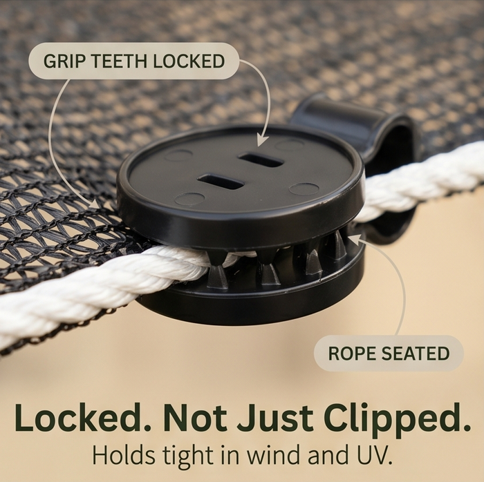 SnapShade – Heavy-Duty Shade Net Clips