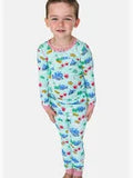 Snowy Train Tracks Pajamas