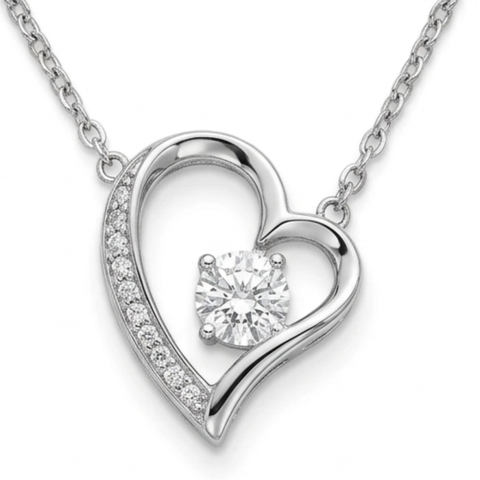 Soulmira – Soulmate Heart Necklace with Love Letter