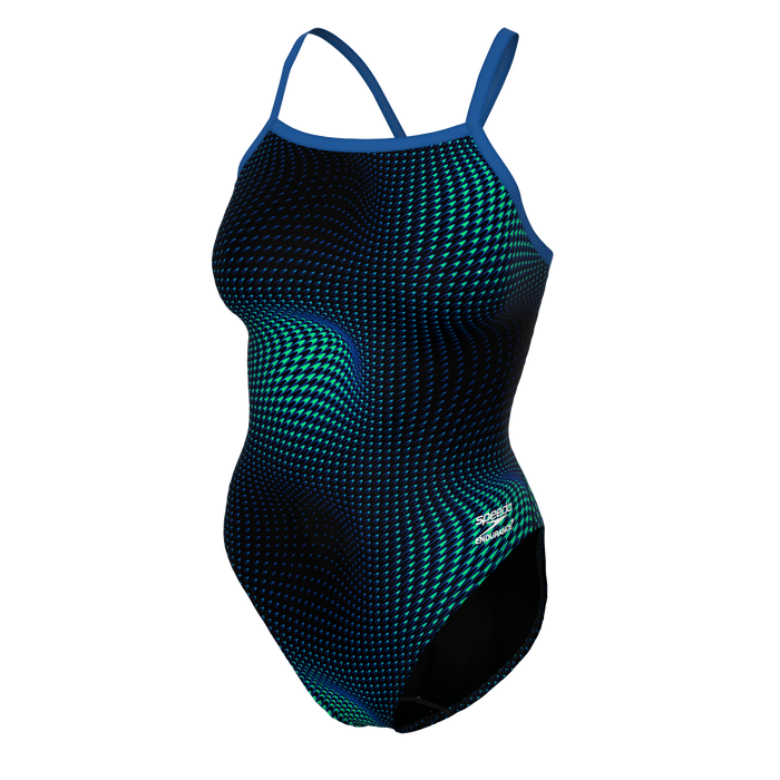 Speedo Flow Flyback blue green