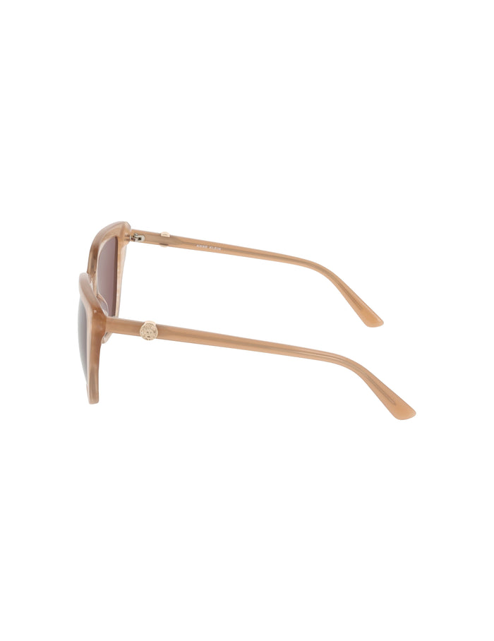 Anne Klein Square Acetate Sunglasses with Uplifting Frame