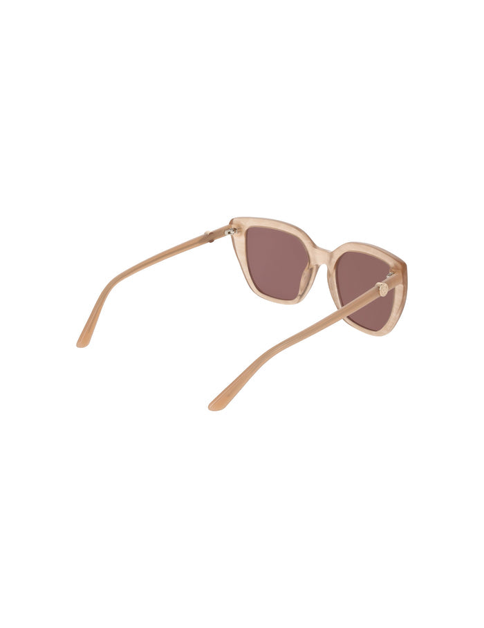 Anne Klein Square Acetate Sunglasses with Uplifting Frame