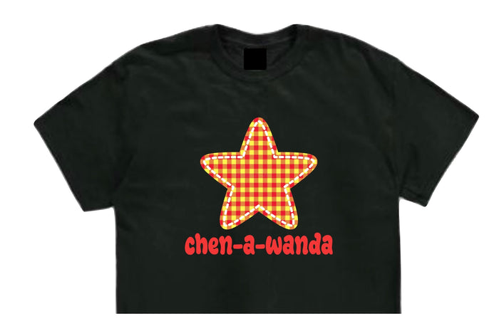 Stitched Star Tee or Tank