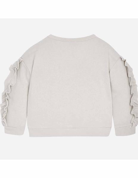Sudadera Bordada Para Niña Mayoral