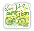 Sun Valley Golden Ride Sticker