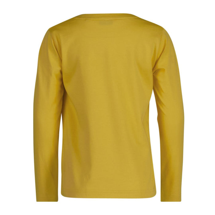 Sunset Yellow Logo Shield LS T-Shirt