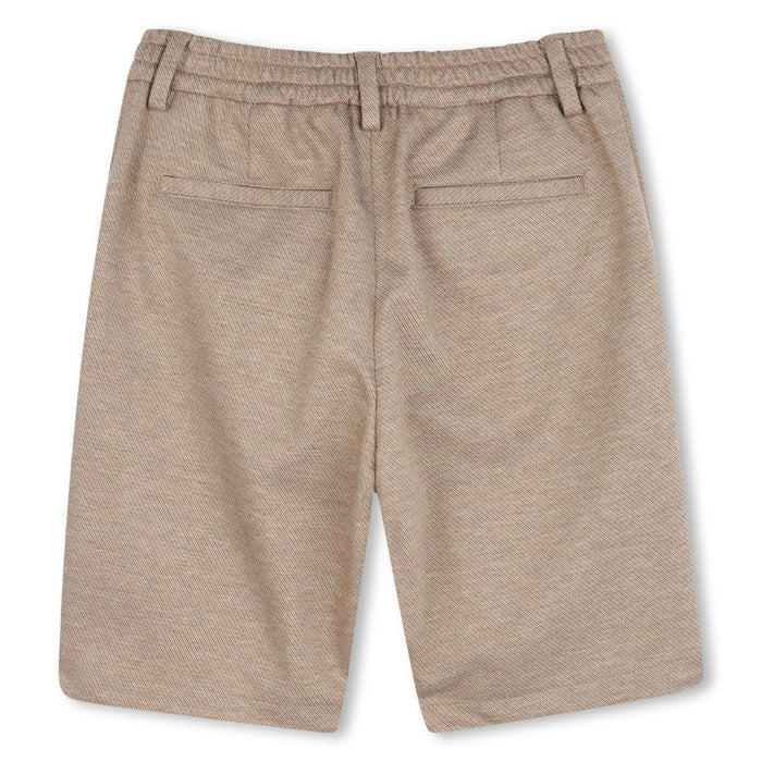 Taupe Smart Bermuda Shorts