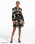 Anne Klein Tiered Collared Shirt Dress