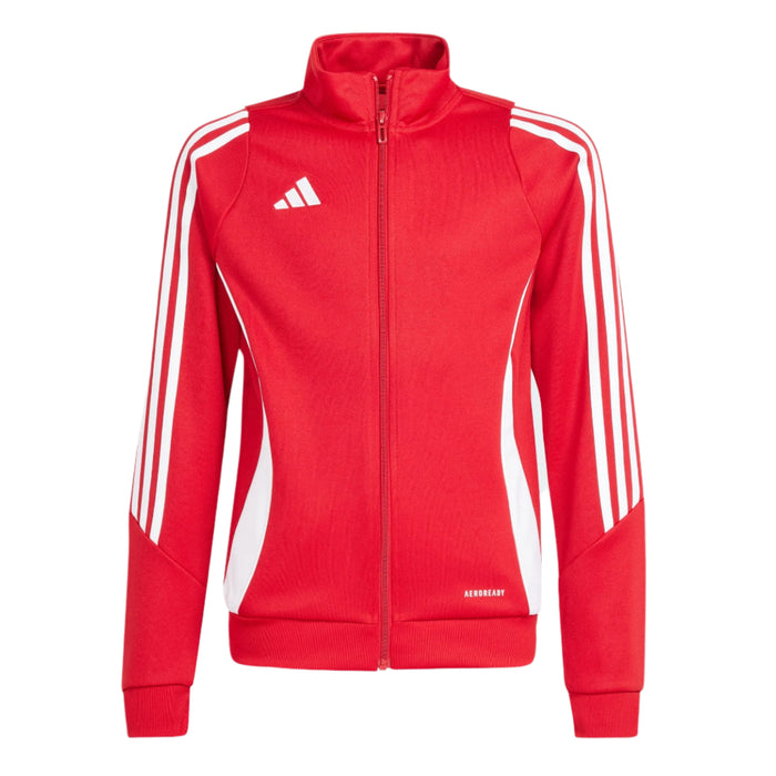 TIRO24 TRNG JACKET YOUTH RED IR7502