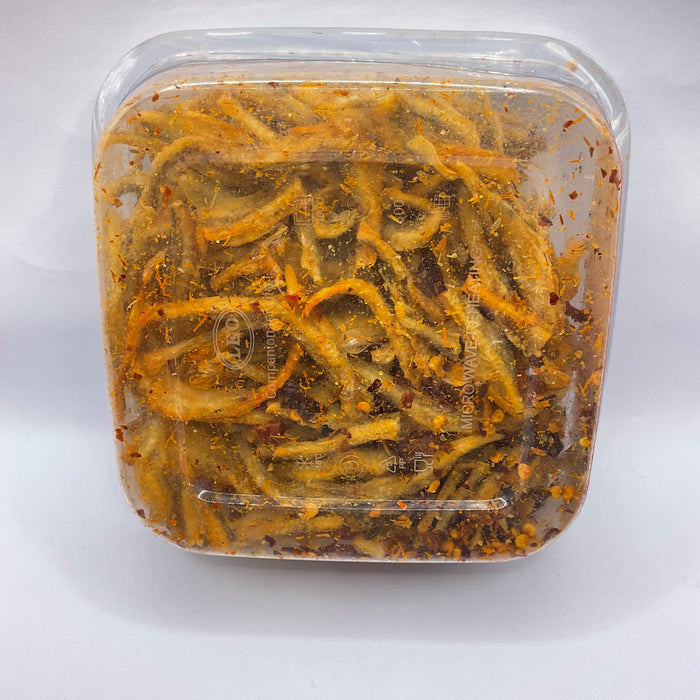Tomo Fried Crispy Lotia (အာဗြဲခြောက်အစပ် အမွကြော်)