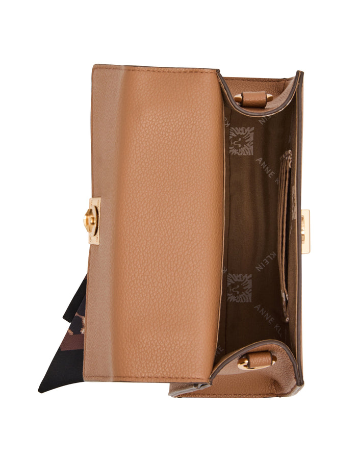 Anne Klein Top Handle Bag with Scarf
