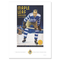 Toronto Maple Leafs Memorabilia-Maple Leaf Gardens Player Pose Program Cover Replica Print