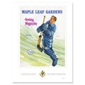 Toronto Maple Leafs Program Cover Replica Print - Johnny Bower at Maple Leafs Garden