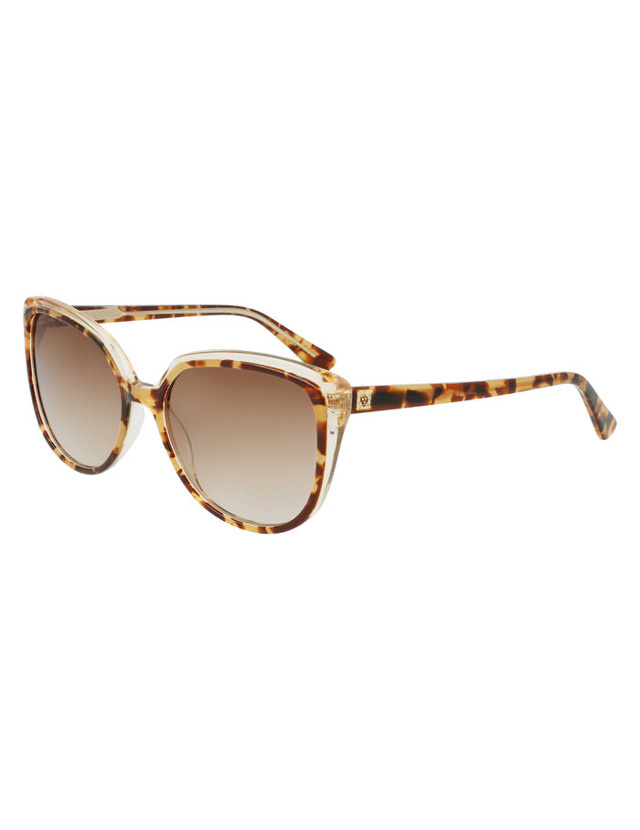 Anne Klein  Tortoise Cat-Eye Sunglasses
