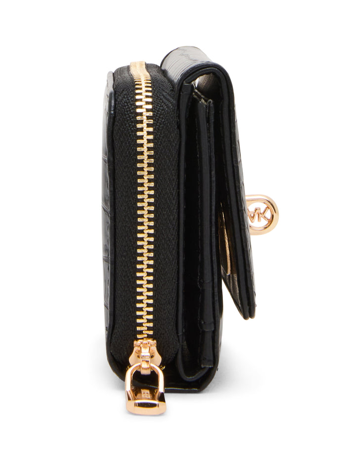 Anne Klein Trifold Turnlock Wallet