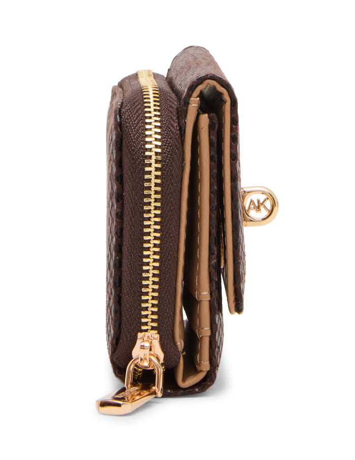 Anne Klein Trifold Turnlock Wallet