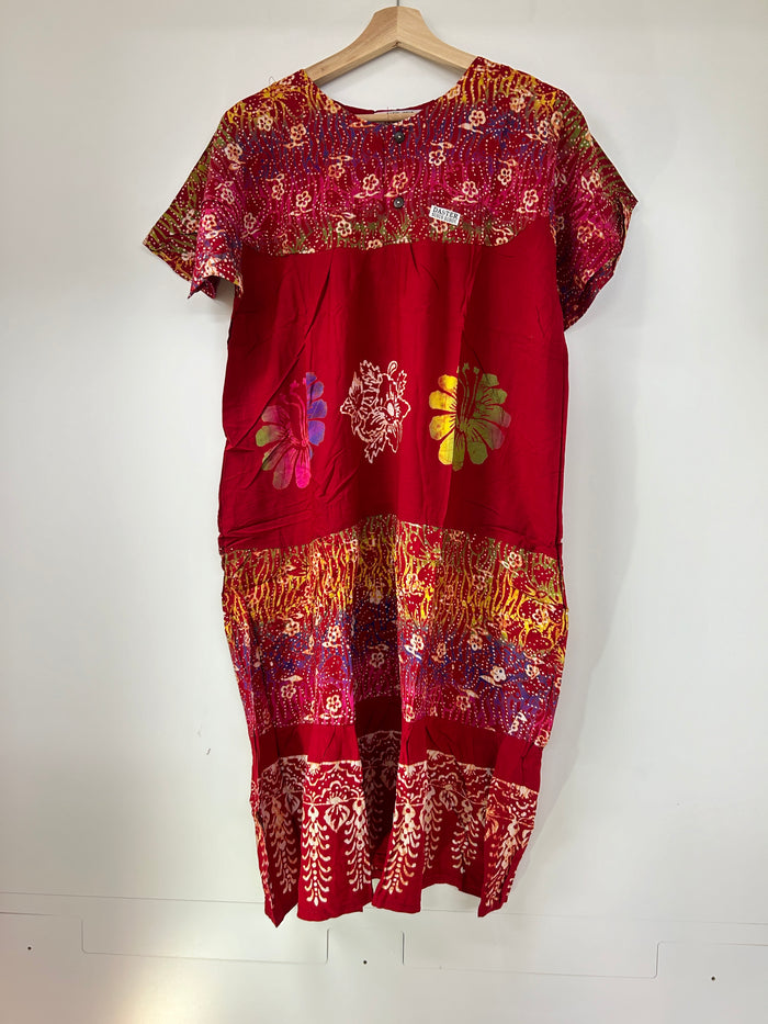 TUGU AGUNG Brand Indonesia Summer Dress (အင်ဒိုနီးရှား စပန့်ဂါဝန်)