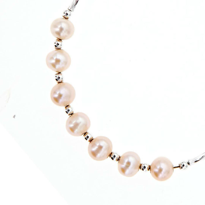 Twist Pearl Bracelet Champagne