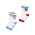 Two Pack White Hello Kitty Socks
