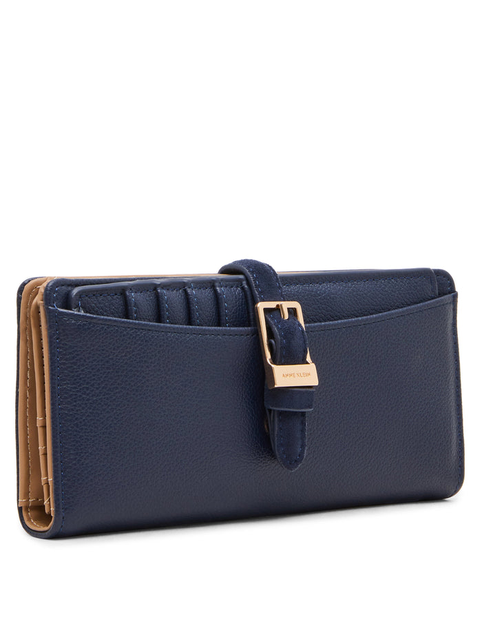 Anne Klein Two-Piece Buckle Wallet Set