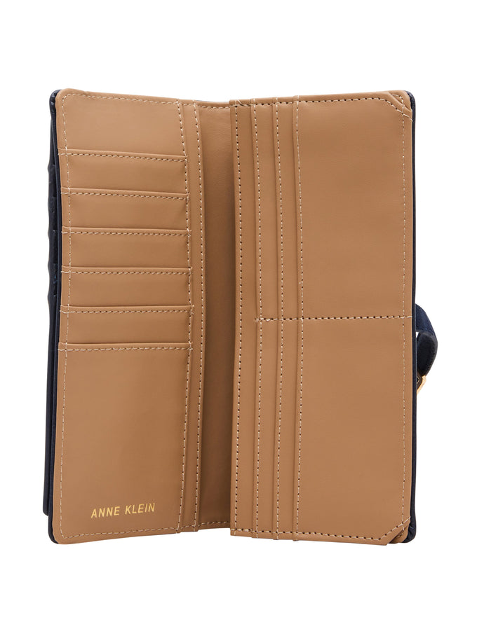Anne Klein Two-Piece Buckle Wallet Set