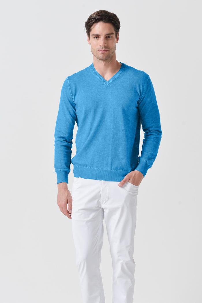 V-Neck Knit - Lavezzi