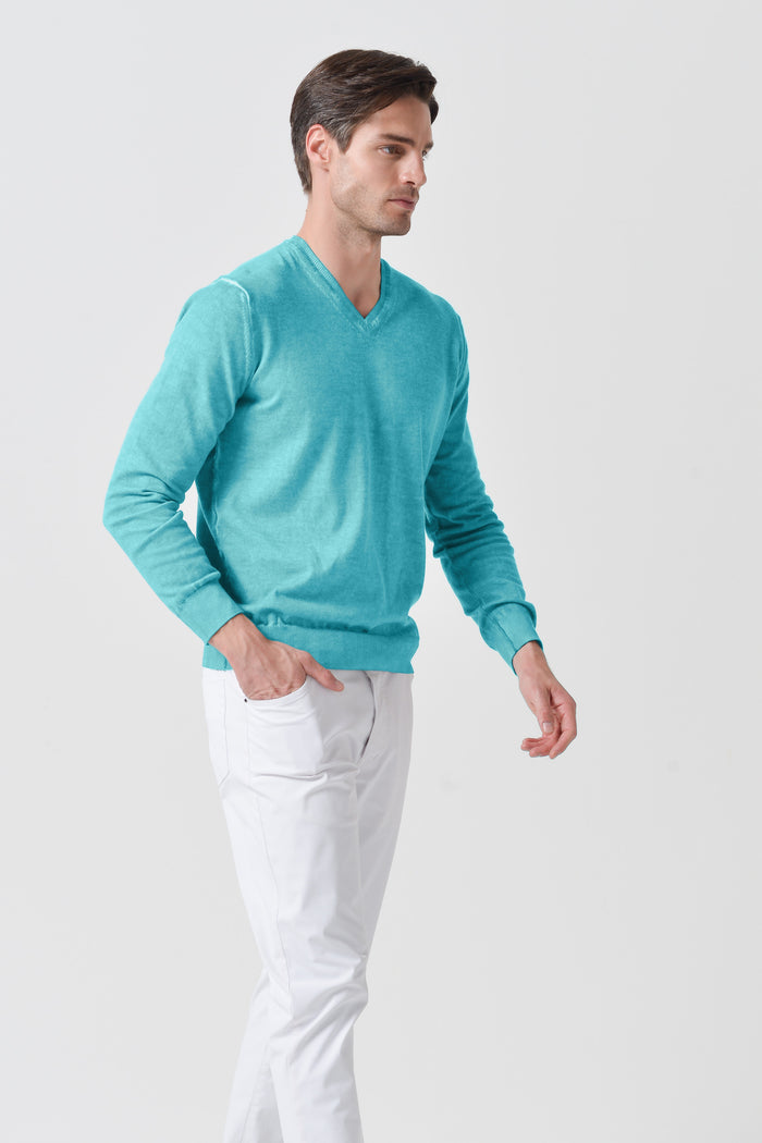 V-Neck Knit - Paraggi