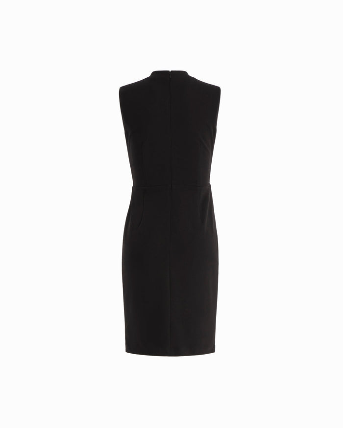 Anne Klein V-Neck Twist Sheath Dress