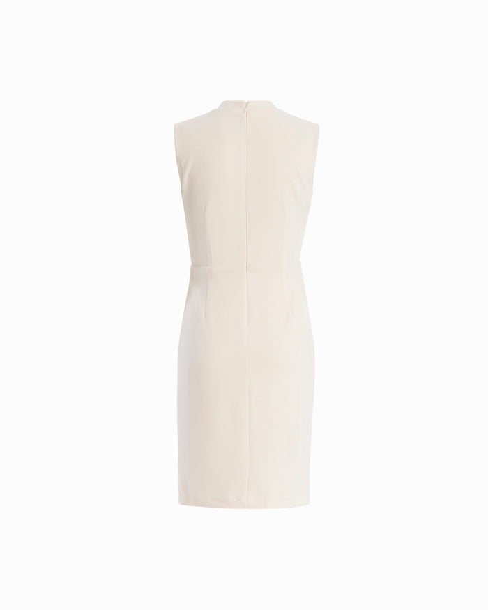 Anne Klein V-Neck Twist Sheath Dress