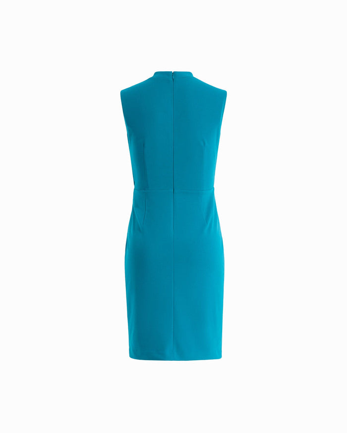 Anne Klein V-Neck Twist Sheath Dress