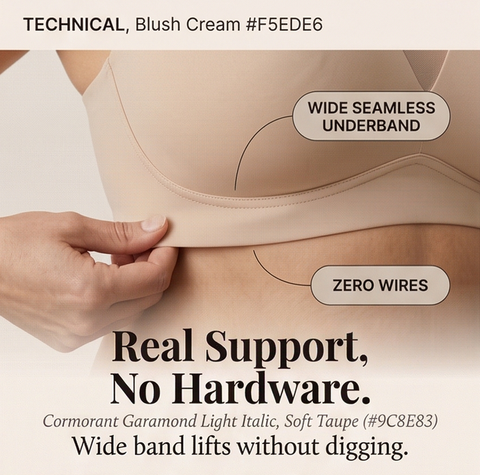 Veluna – Wireless Seamless Comfort Bra