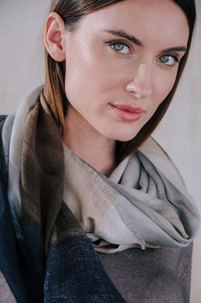 Veluta Scarf - Sandstone