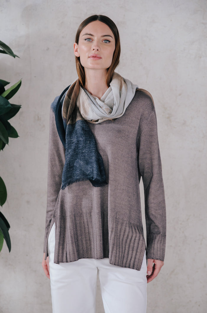 Veluta Scarf - Sandstone
