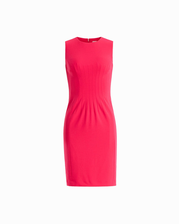Anne Klein GRENADINE Waist Tuck Sleeveless Sheath Dress
