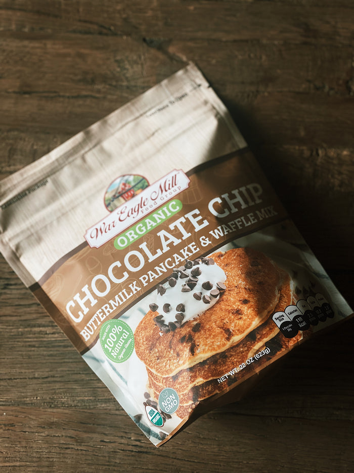 War Eagle Mill- Chocolate Chip Buttermilk Pancake & Waffle Mix