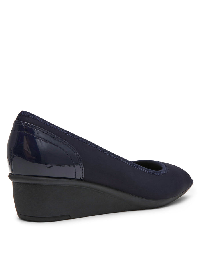 Anne Klein Waylynn Peep-Toe Wedge Sandal