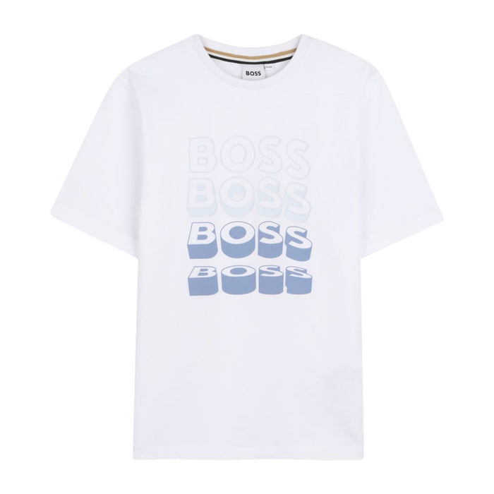 White 3D Logo T-Shirt