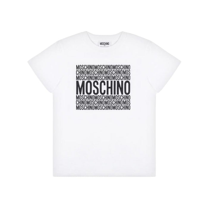 White & Black Graphic T-Shirt