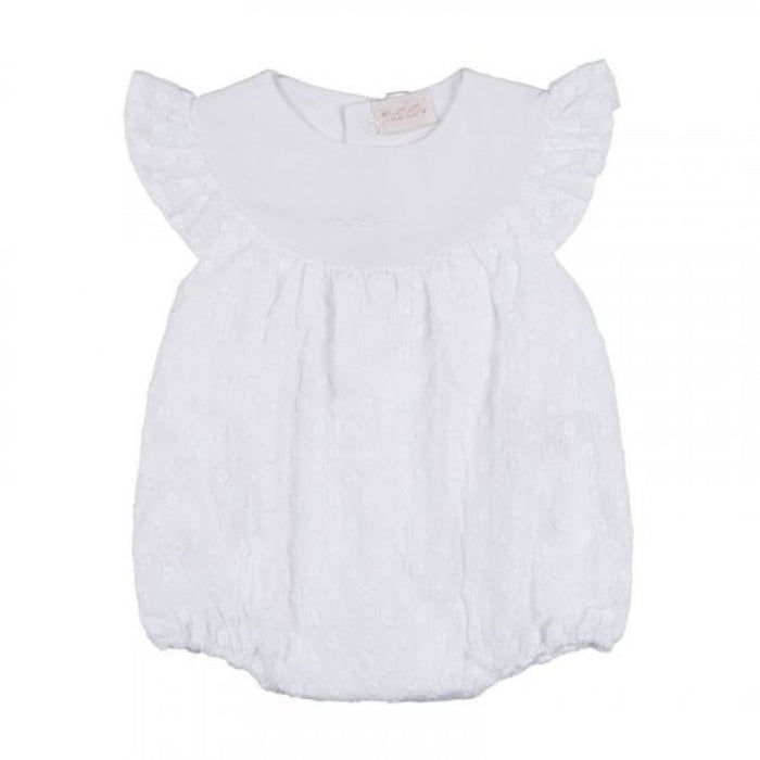 White Broderie Anglaise Romper