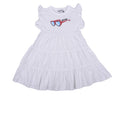 White Frill Sunglasses Dress