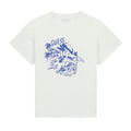 White Holiday Print T-Shirt