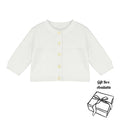 White Knitted Cardigan