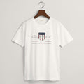 White Large Shield Logo T-Shirt
