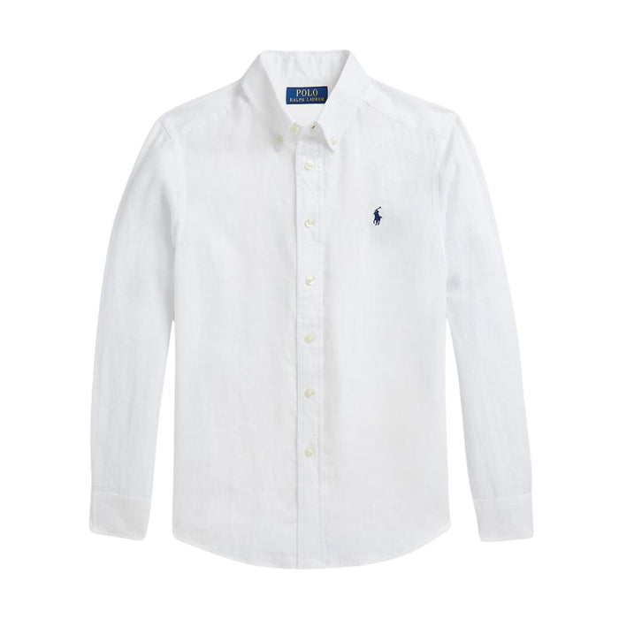 White Linen Shirt