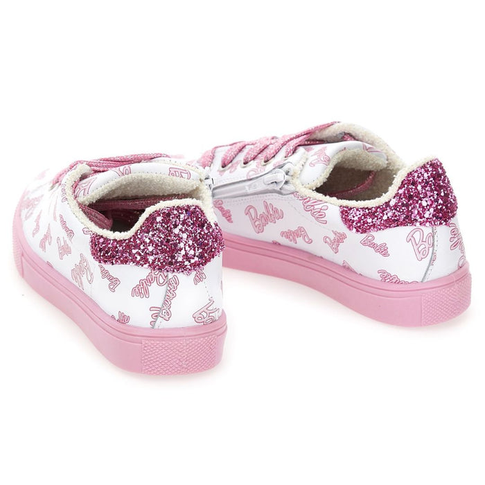 White & Pink 'Barbie' Trainers
