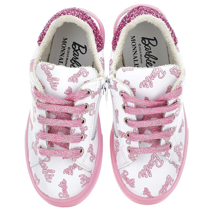 White & Pink 'Barbie' Trainers