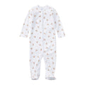 White & Pink Polo Bear Babygrow
